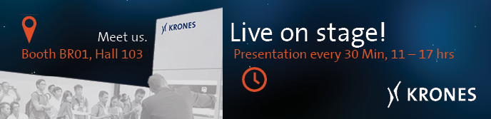 KRONES Technology Presentation - Live on Stage!
