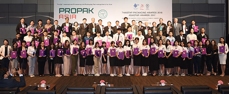 Thai Star and Asia Star Packaging Award